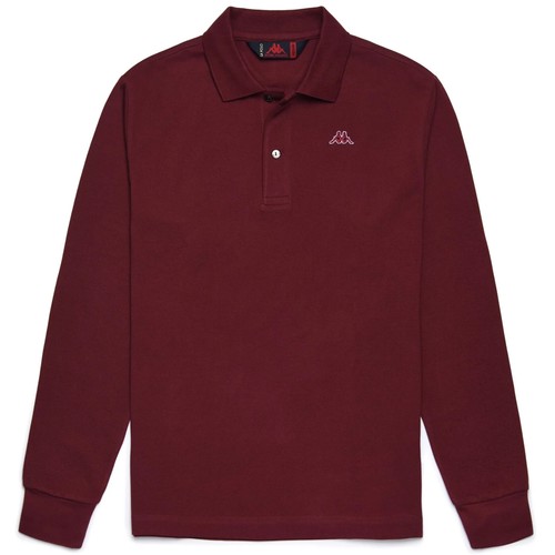 Polo kappa viola logo slim - kappa,